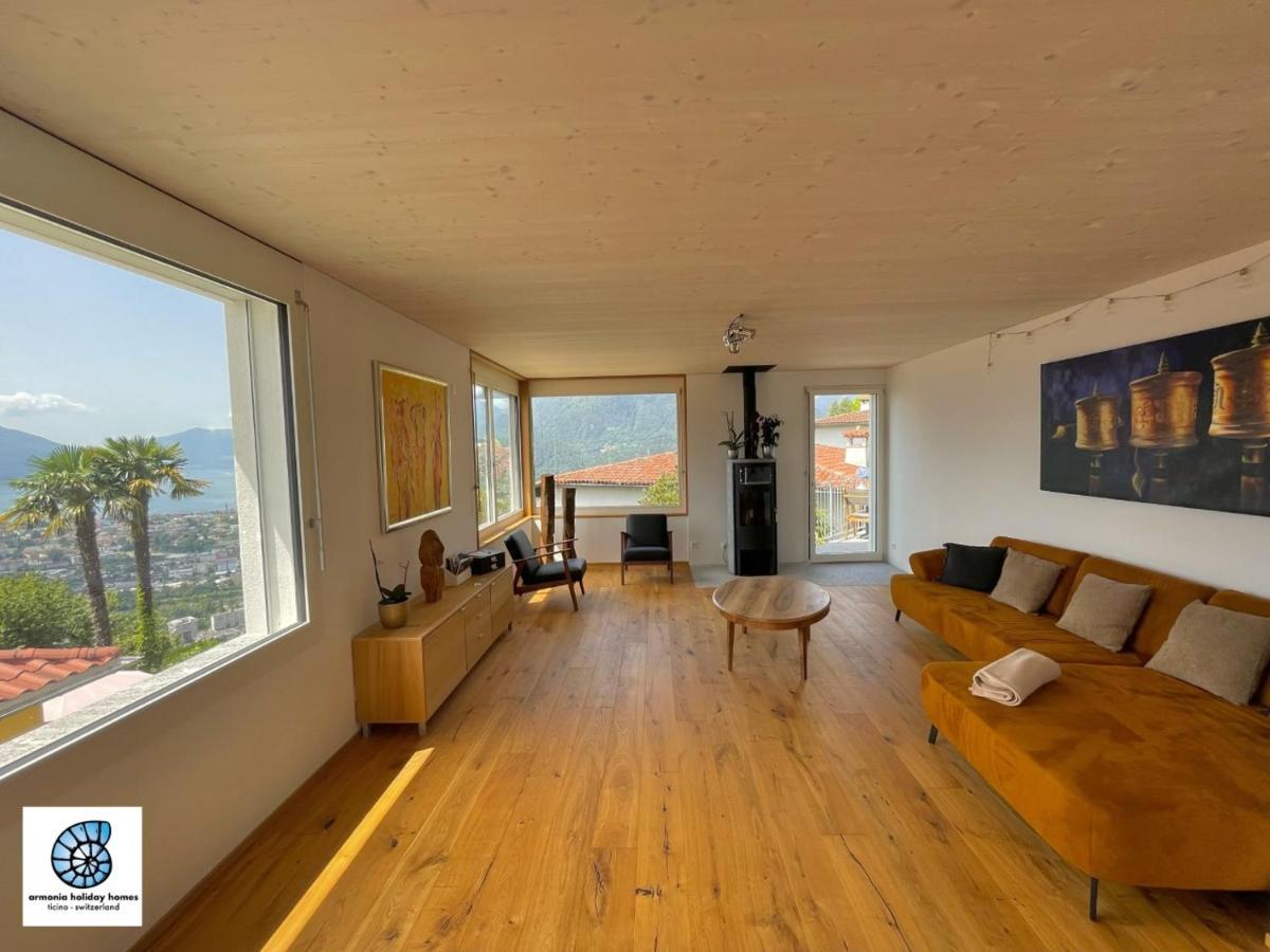 Casa Teatro Panoramico 5 Star Holiday House Локарно Екстериор снимка